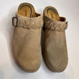 Aetrex | Braided Buckle Heel Clogs